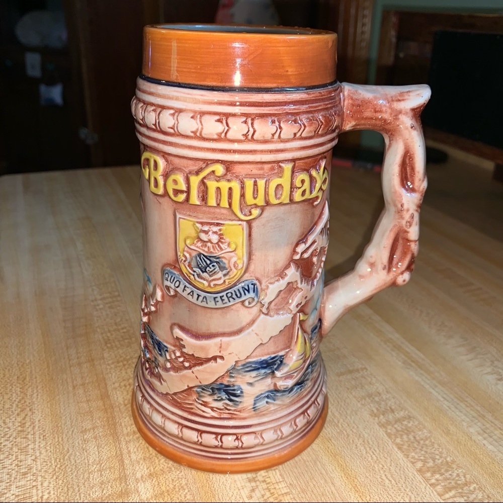 Beer Stein lighthouse watch man